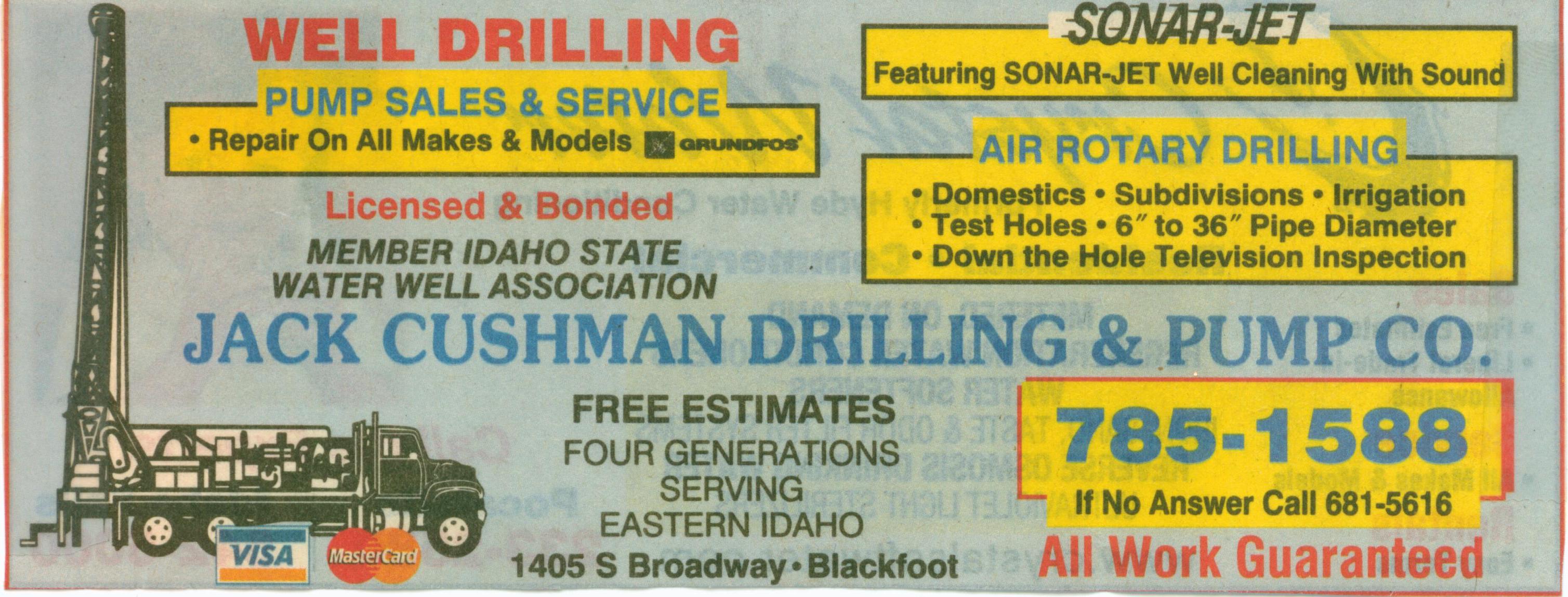 Blackfoot Well Drilling